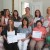 Portadown Women's Group receiving their certificates